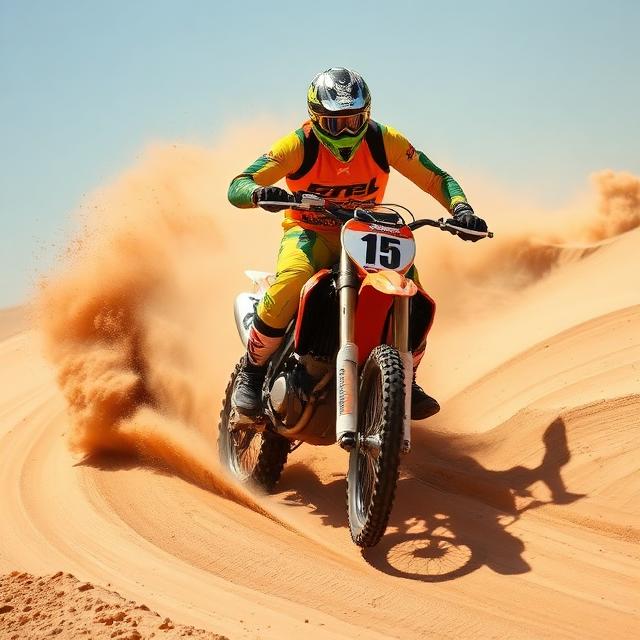 Intermediate rider at RahVille MX